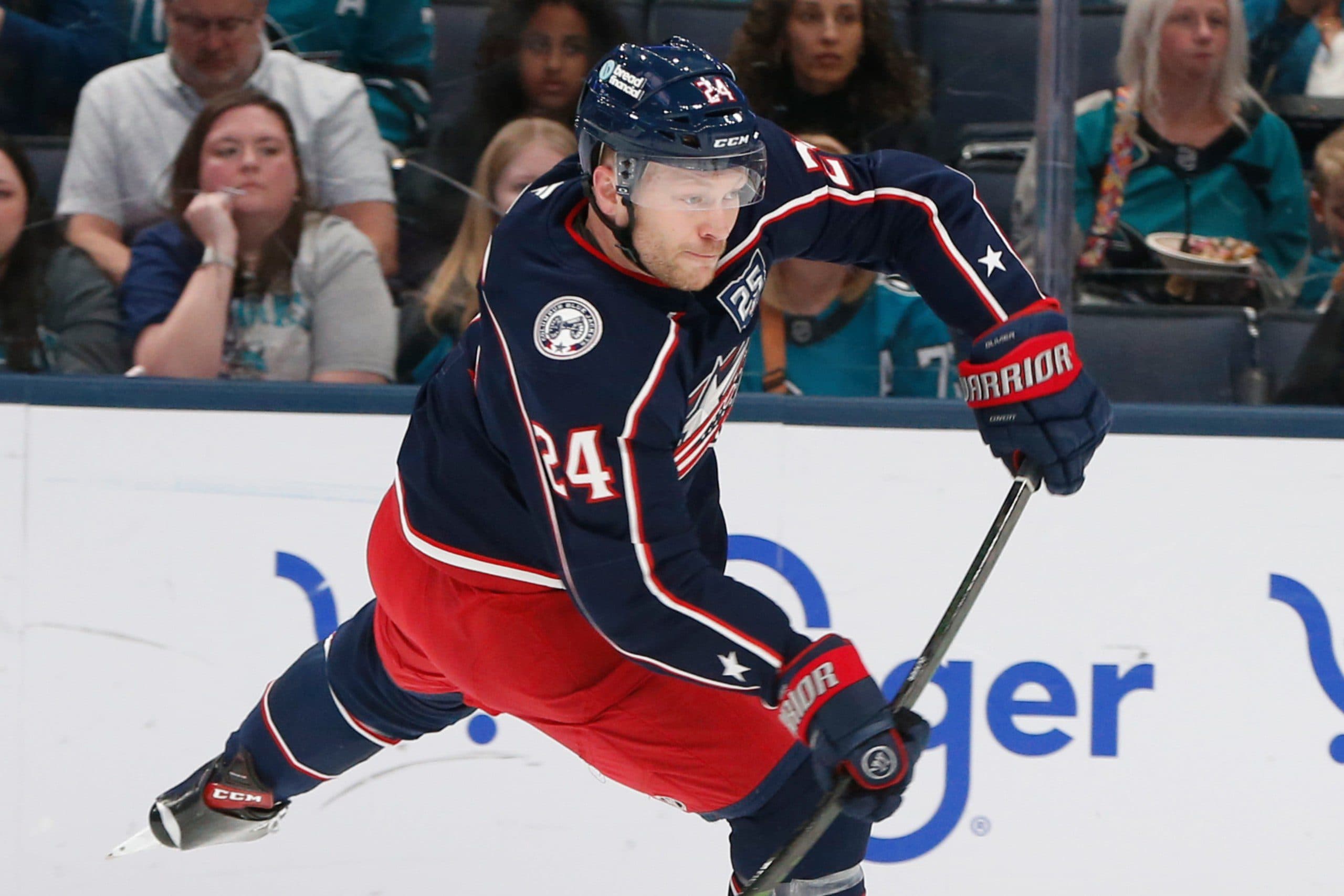 Blue Jackets’ Mathieu Olivier out week-to-week with upper-body injury