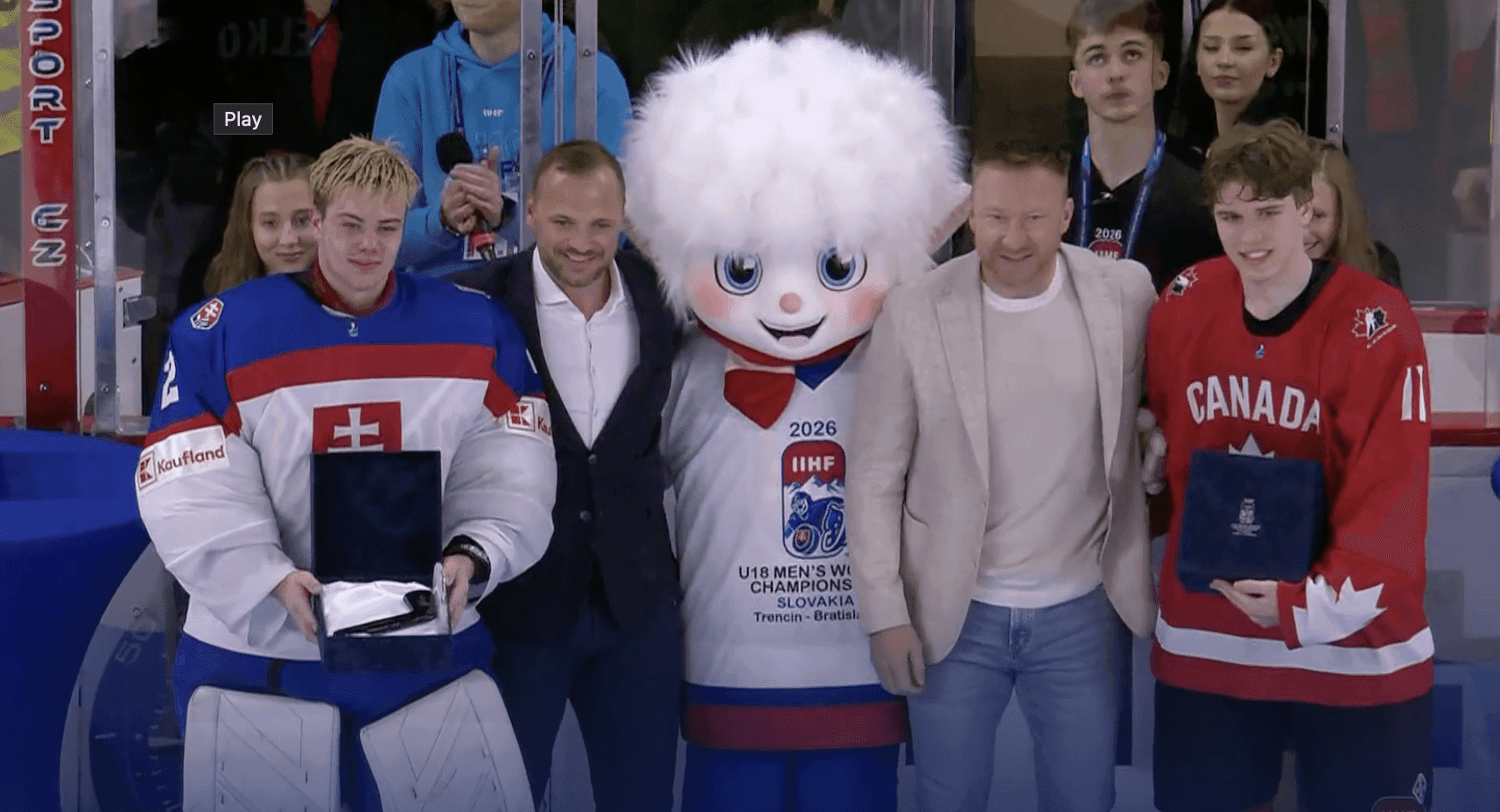 Slovakia beats Canada for first time at U-18 IIHF Men’s World Championship