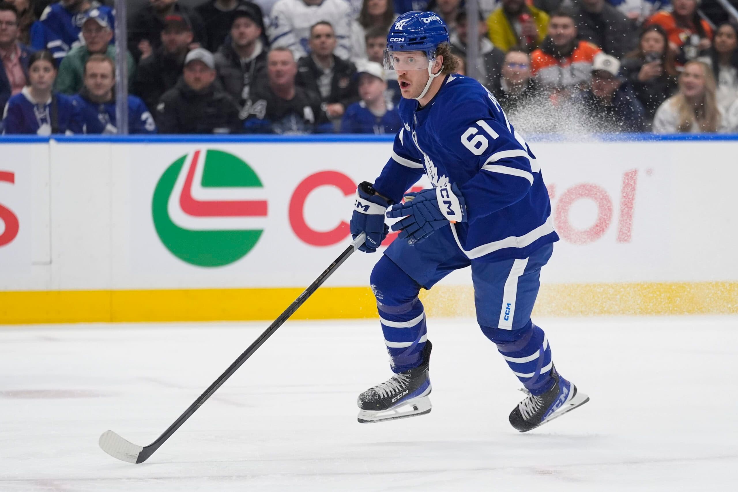 Pezzetta went scoreless in nine games for Toronto this season.