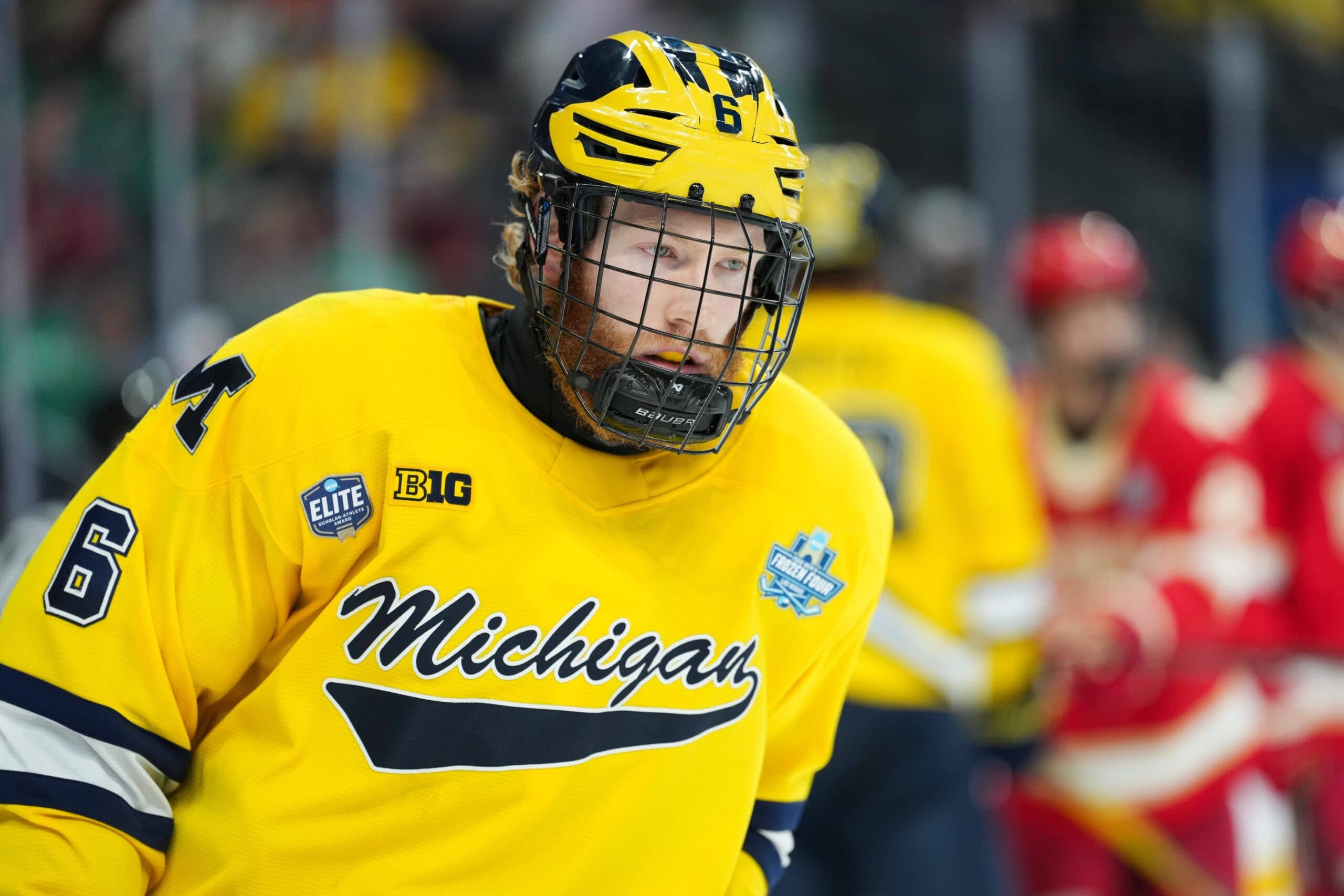 Michigan Wolverines forward Josh Eernisse