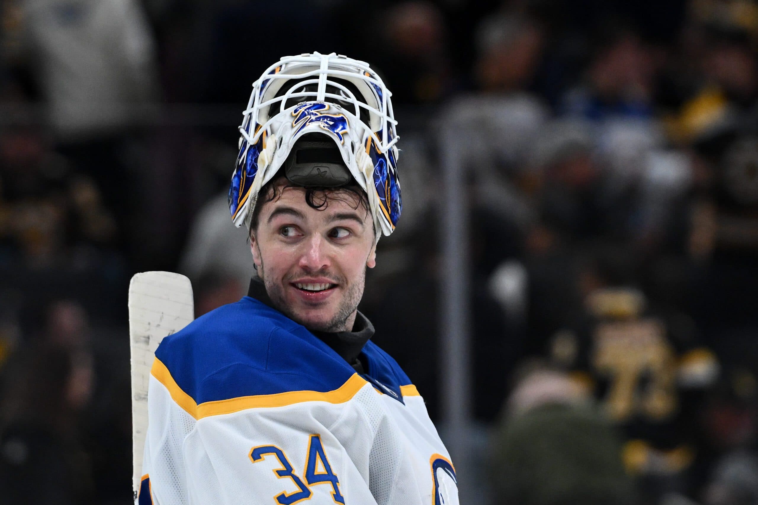 ‘Confident’ Alex Lyon’s road to Sabres’ playoff starter is all about resilience