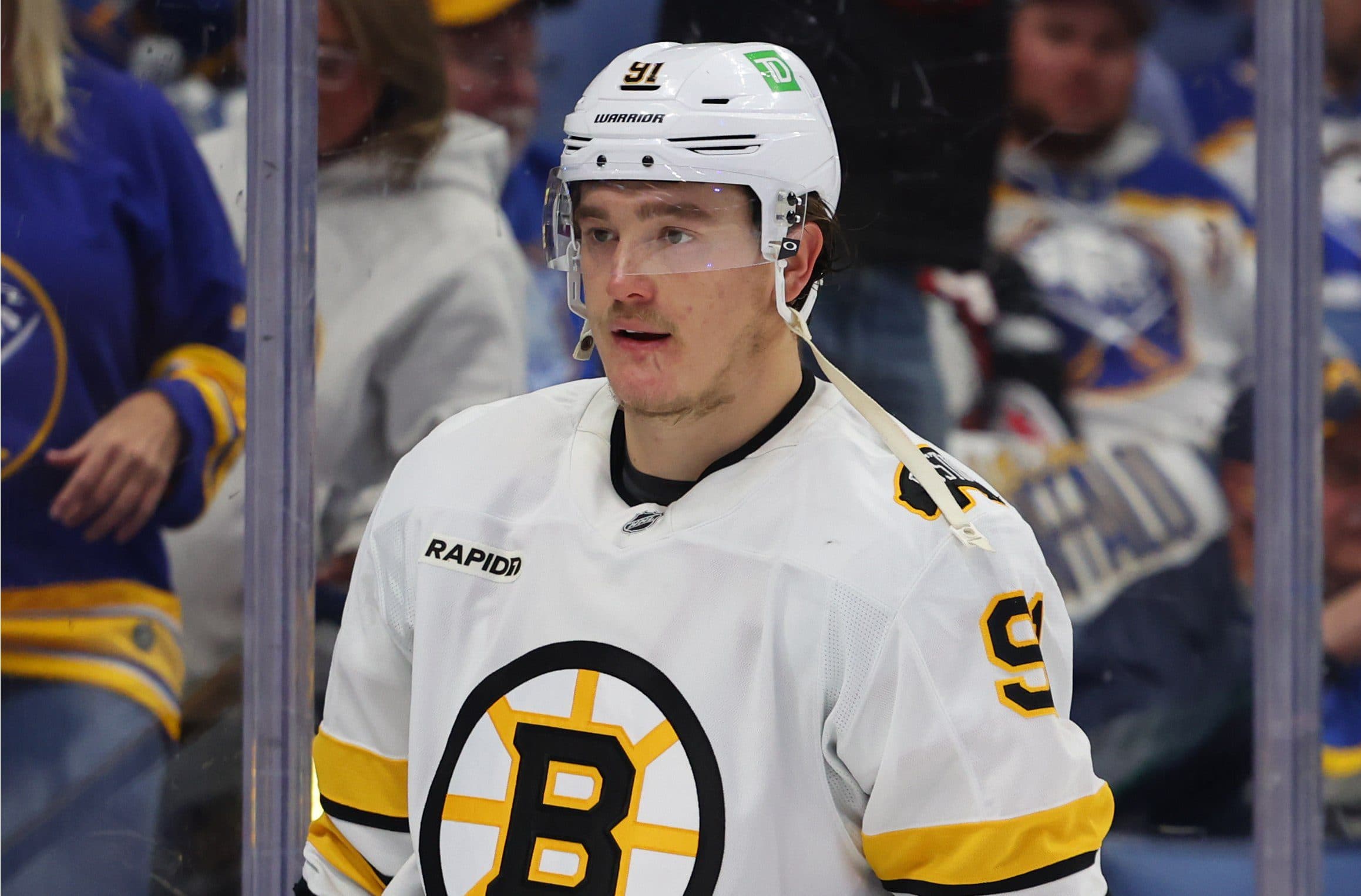 ‘It means you’re doing something right’: Bruins’ Zadorov on getting booed in Buffalo