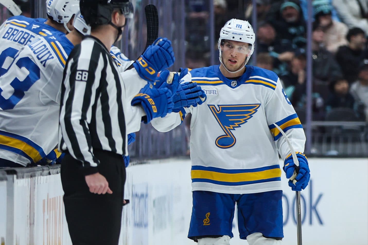 Blues sign Dylan Holloway to five-year contract extension