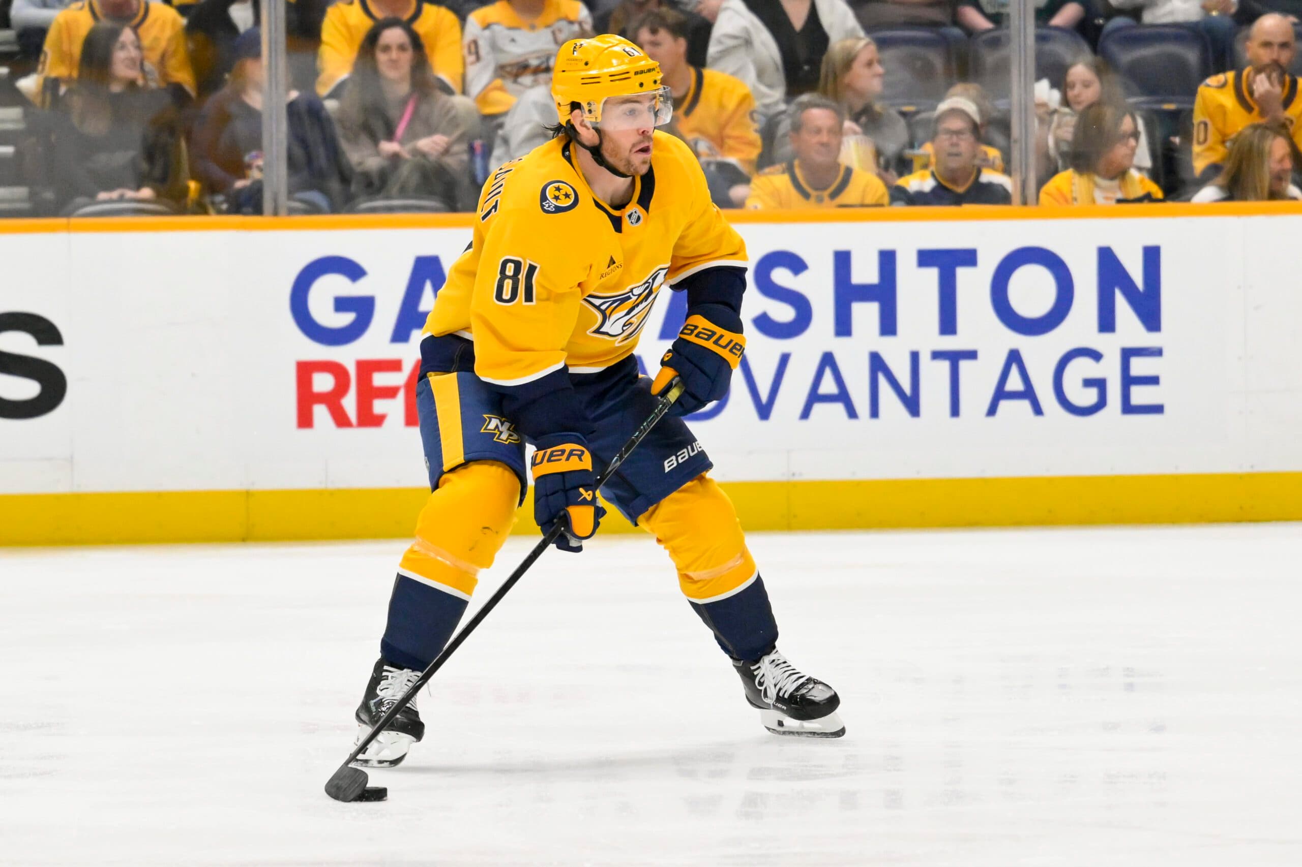 Nashville Predators right winger Jonathan Marchessault