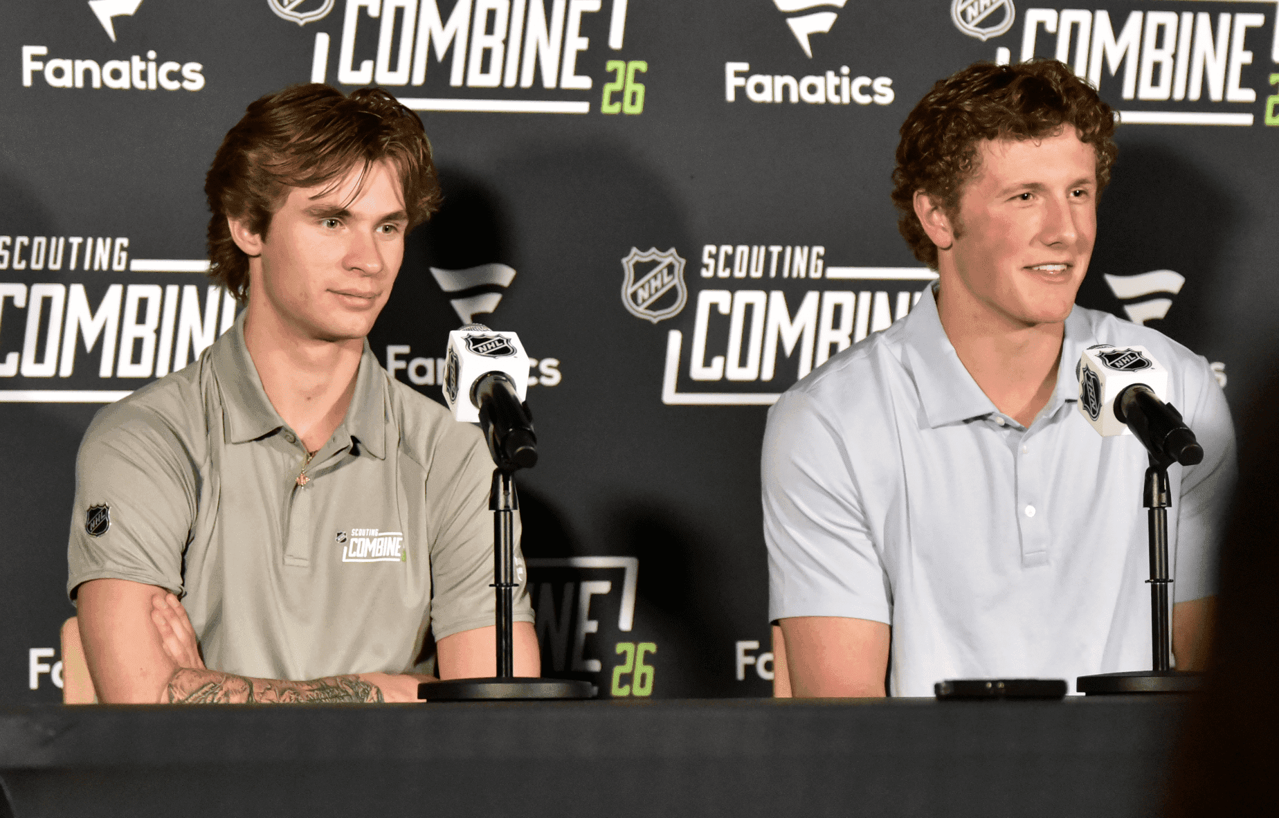 Gavin McKenna and Keaton Verhoeff (Steven Ellis/The Nation Network)