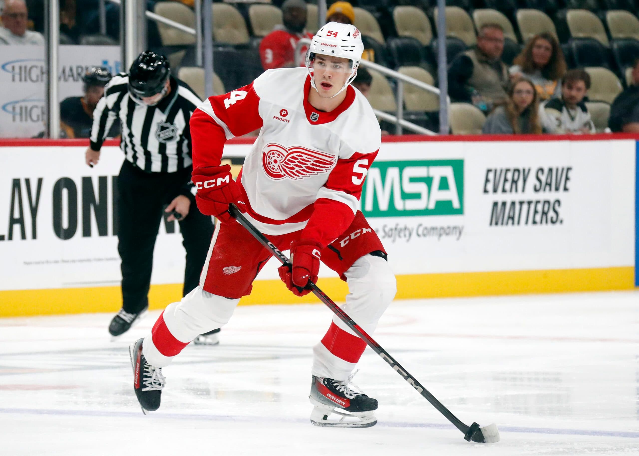 Red Wings sign William Wallinder to two-year extension