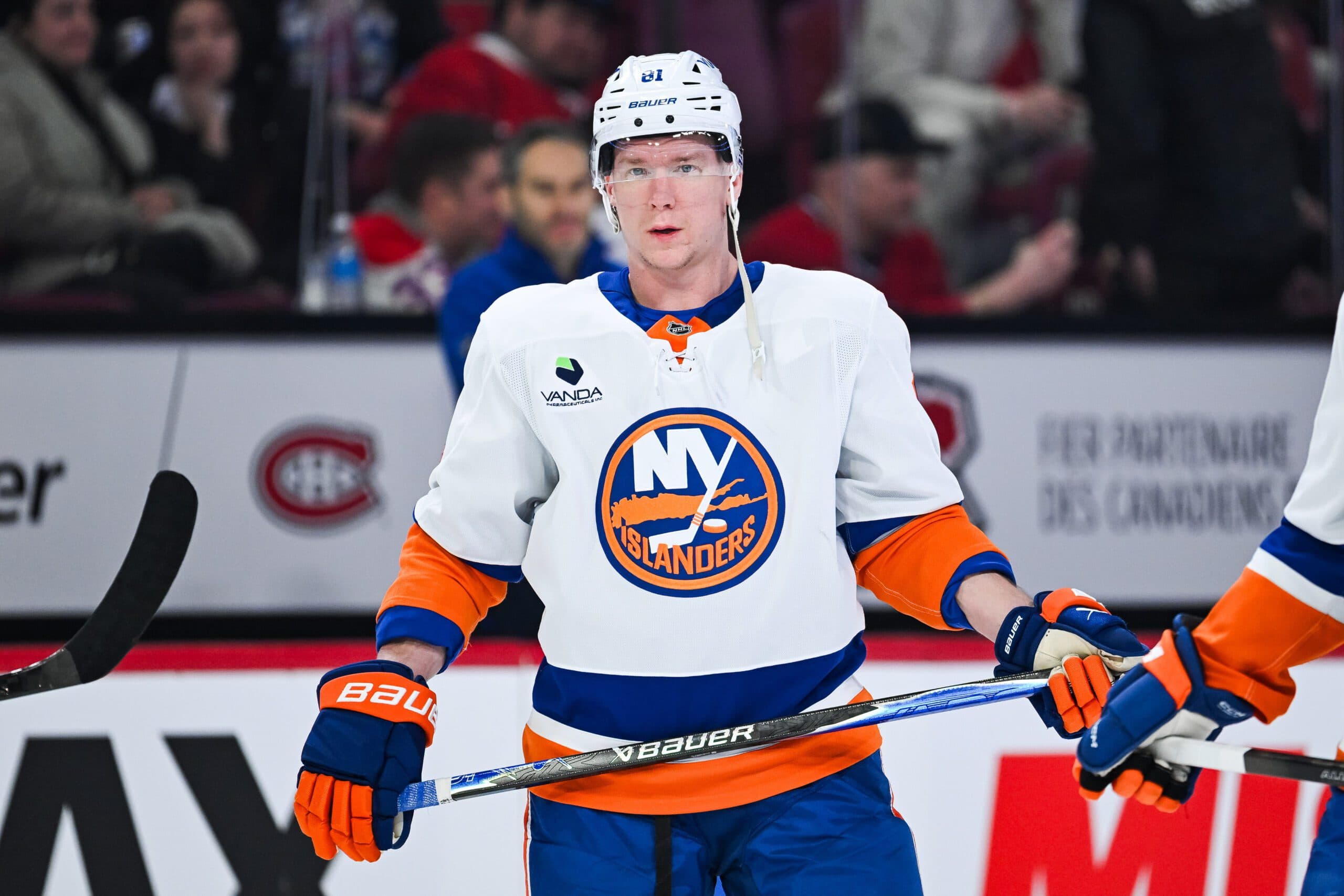 Palat was acquired by the New York Islanders from the New Jersey Devils in January.