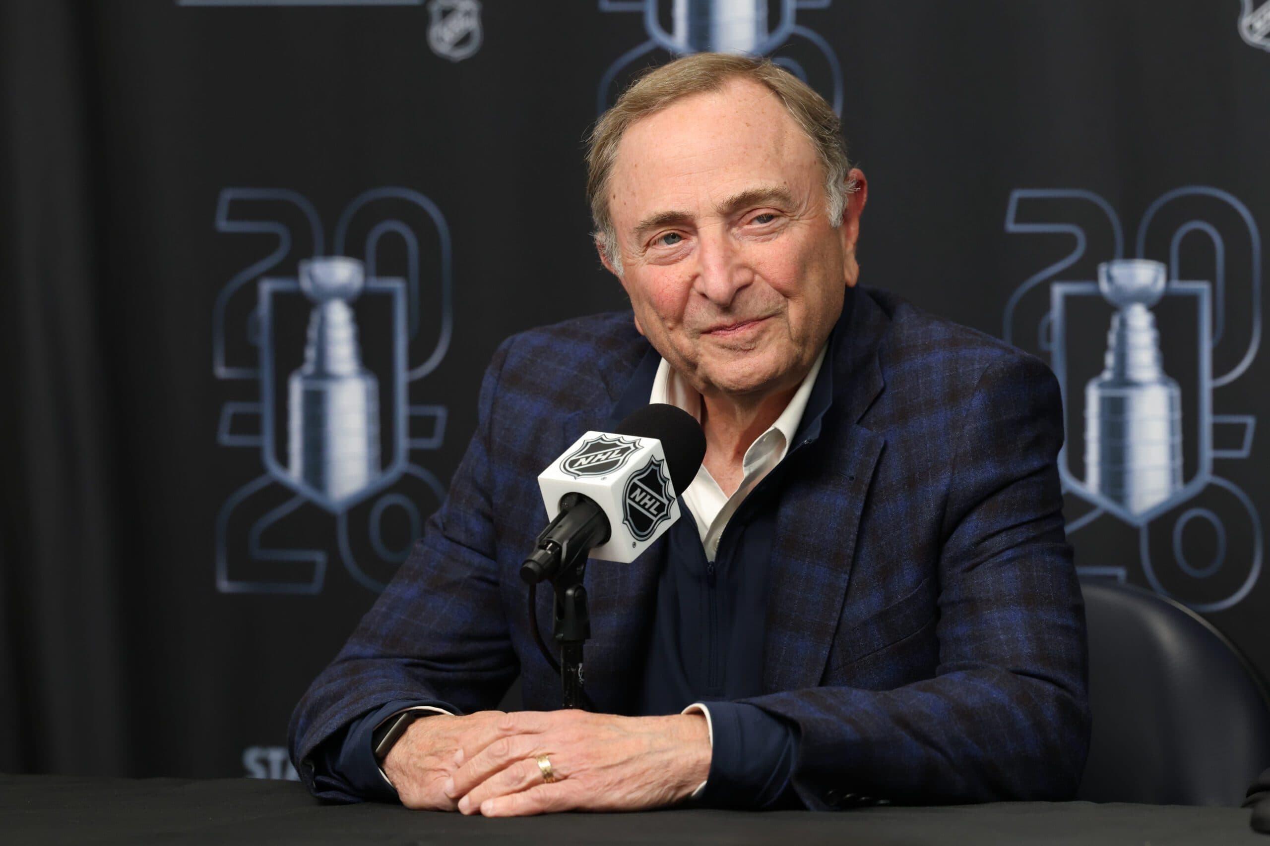 NHL commissioner Gary Bettman