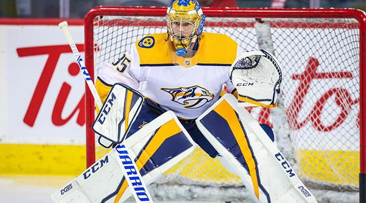 The Nashville Predators will retire Pekka Rinne’s number on Feb. 24, 2022