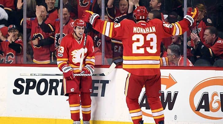 Sean Monahan to undergo hip surgery, will miss remainder of 2021-22 season