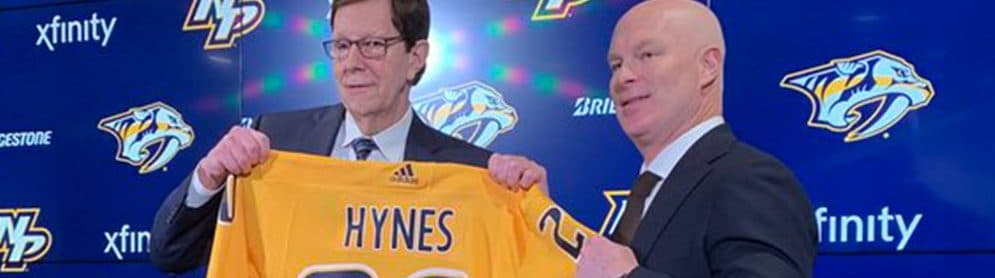 Preds Hire Hynes