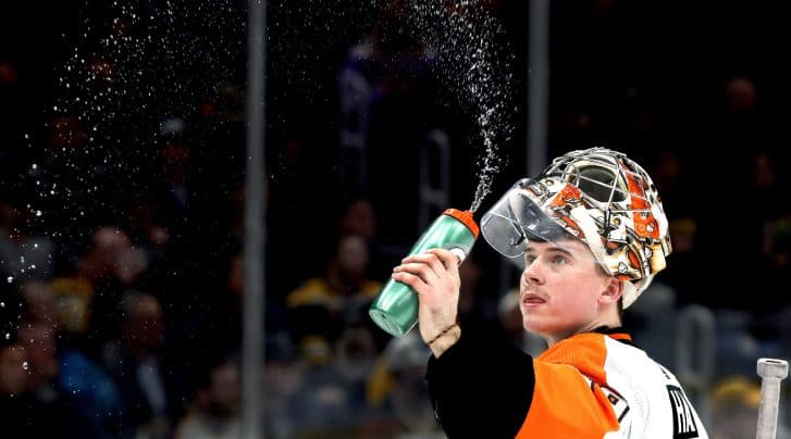 Philadelphia Flyers G Carter Hart out two-to-three weeks