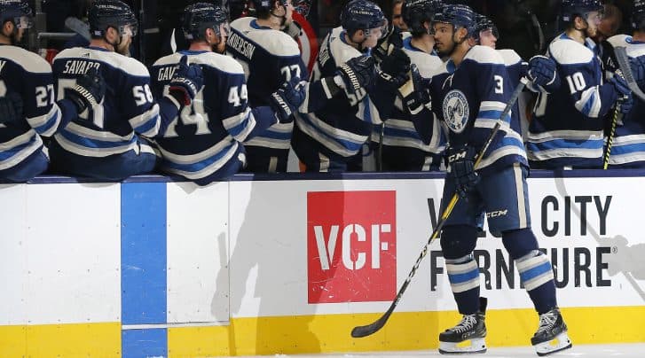 Columbus Blue Jackets D Seth Jones out indefinitely