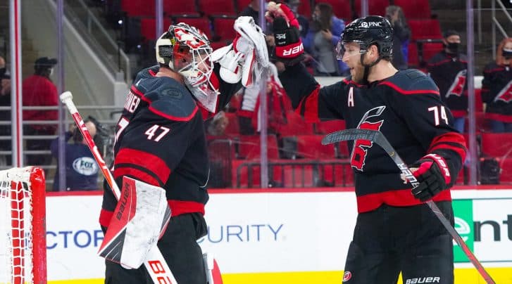 Carolina Hurricanes defenceman Jaccob Slavin wins Lady Byng Memorial Trophy
