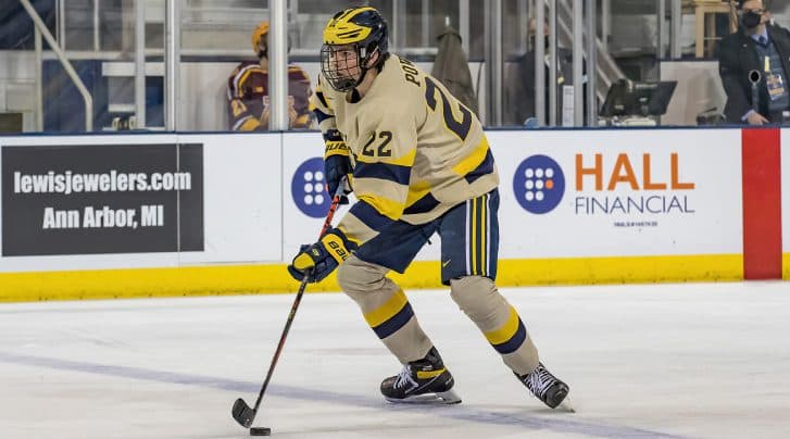 Top 2021 NHL draft picks Owen Power and Kent Johnson ink entry-level contracts