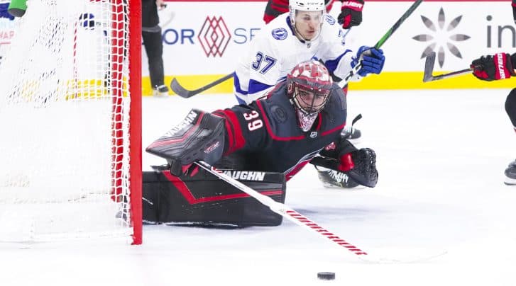 Detroit Red Wings acquire goaltender Alex Nedeljkovicfrom Carolina Hurricanes