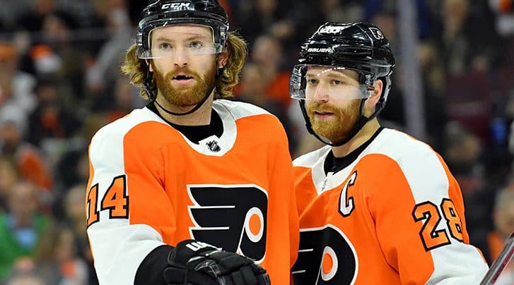 Sean Couturier has signed an eight-year contract extension with the Flyers