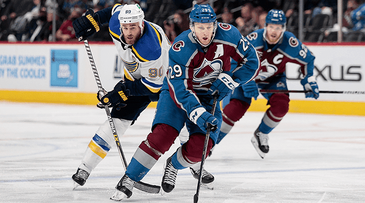 Colorado Avalanche forward Nathan MacKinnon out three weeks