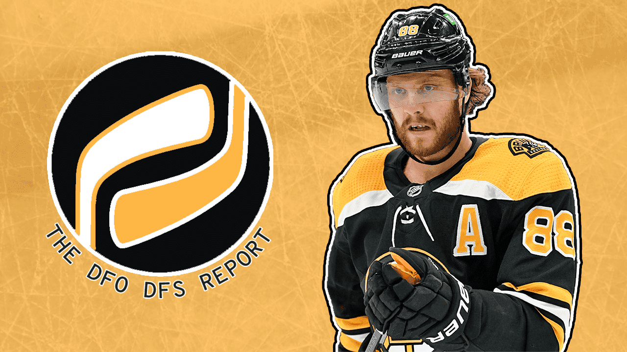 THE DFO DFS REPORT: January 12th