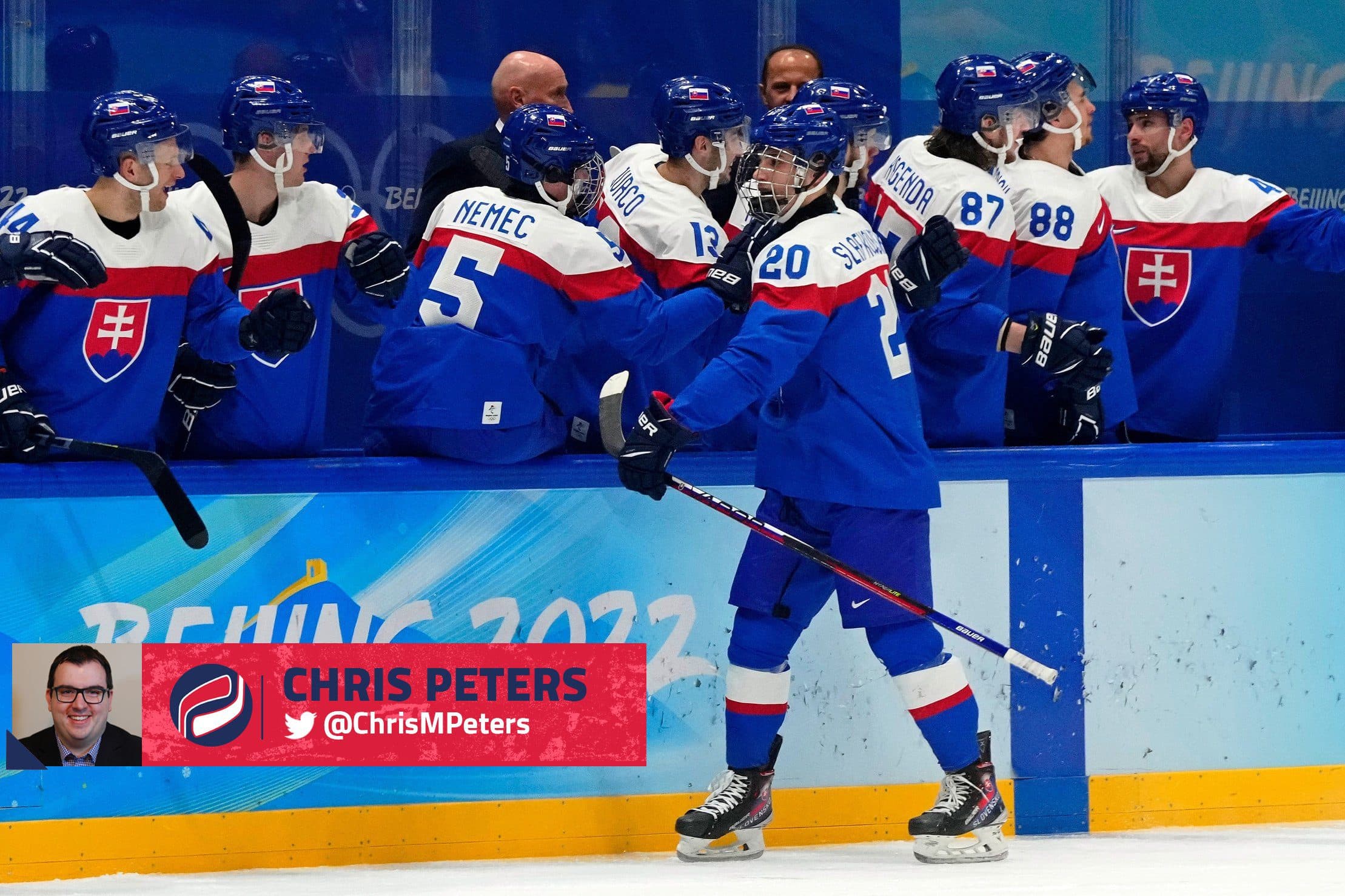 Peters: Juraj Slafkovsky’s Draft stock rising after Olympic MVP performance