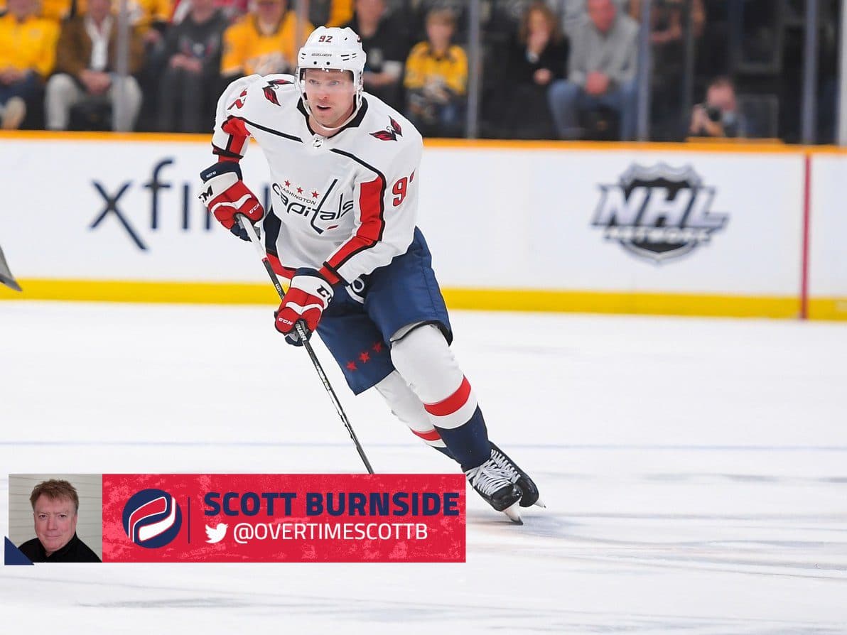 Burnside: Caps’ Kuznetsov enjoying renaissance season after taking more responsibility