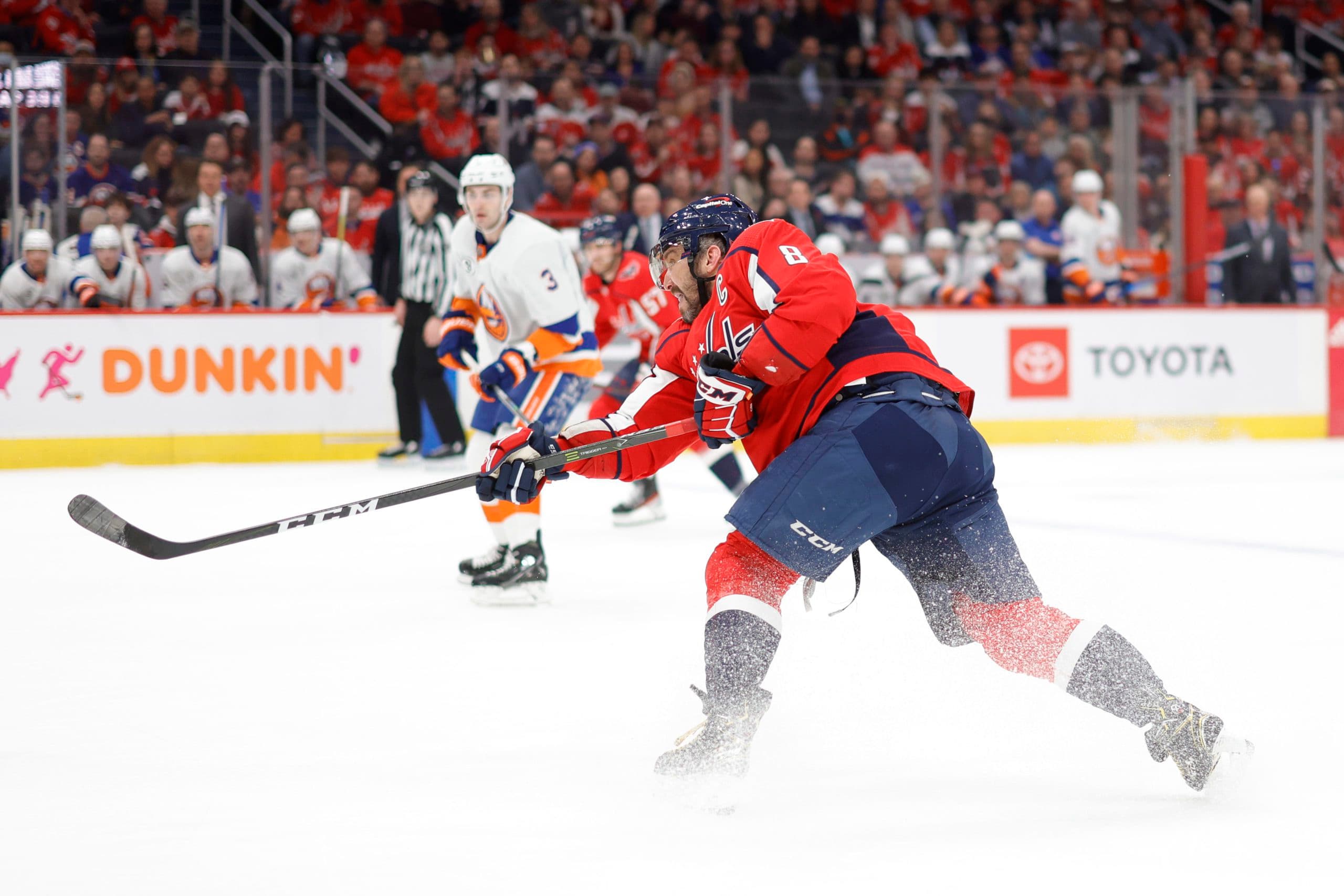 Washington Capitals forward Alex Ovechkin takes over third place in NHL all-time scoring race