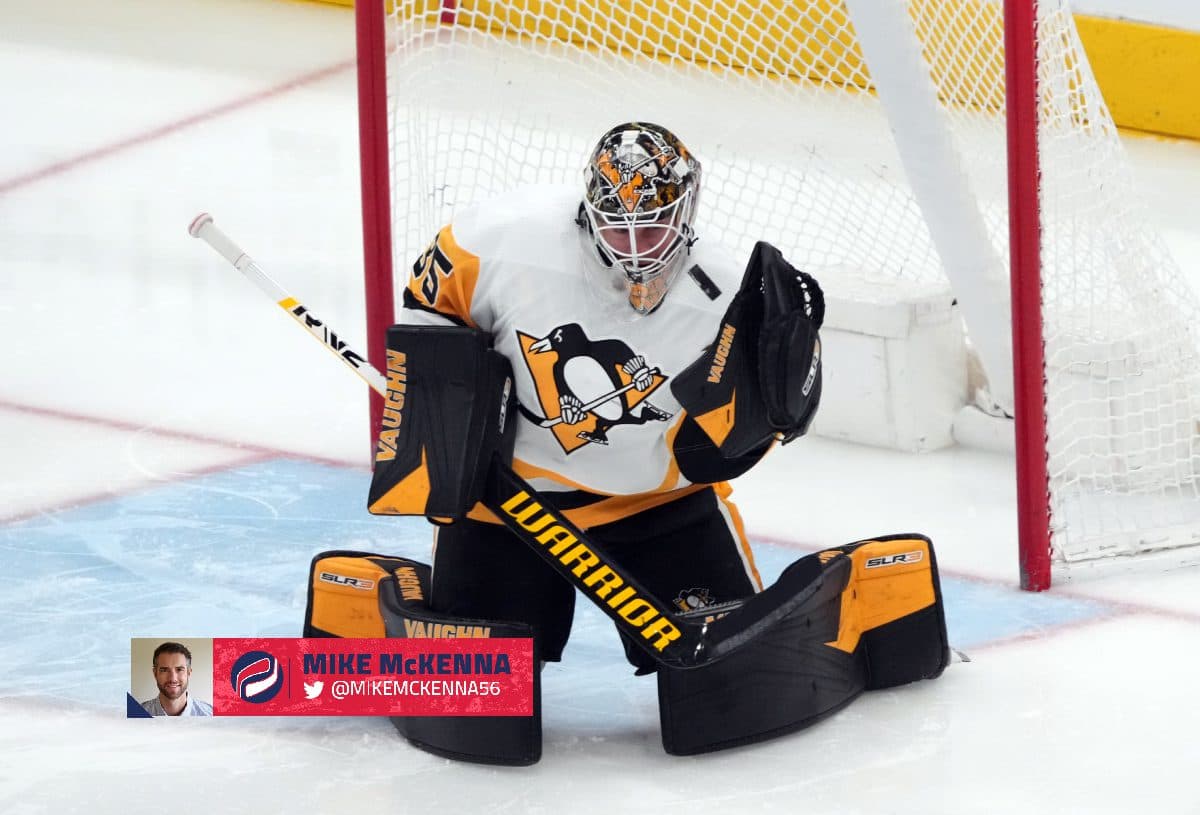 McKenna’s Matchup of the Day: Mar. 22 – Joonas Korpisalo vs. Tristan Jarry