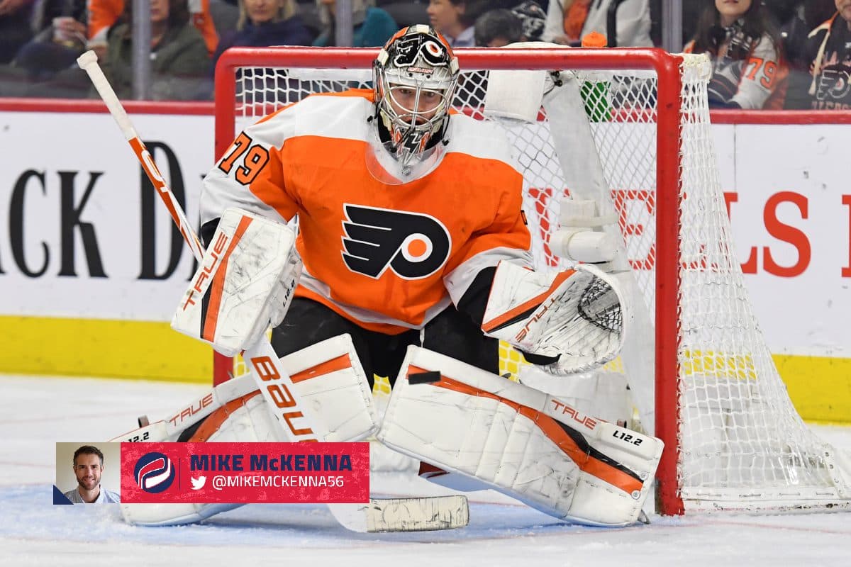 McKenna’s Matchup of the Day: Mar. 25 – Carter Hart vs. Pavel Francouz