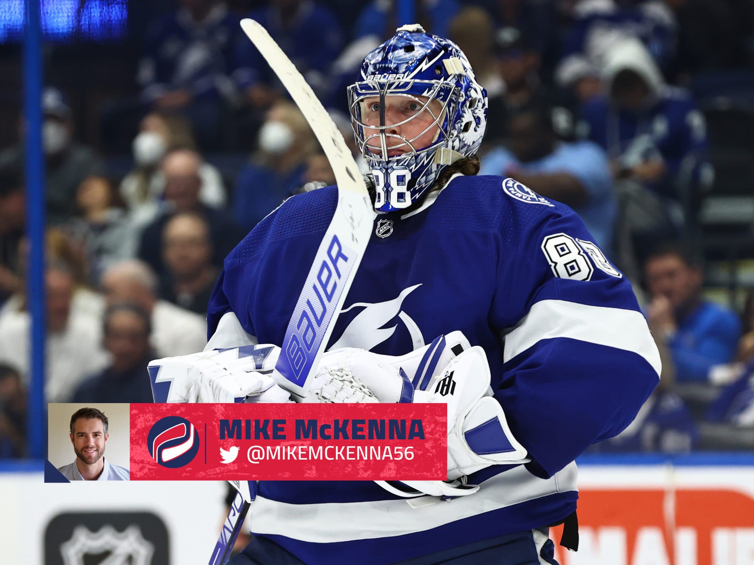 McKenna’s Matchup of the Day: Mar. 16 – Andrei Vasilevskiy vs. Philipp Grubauer