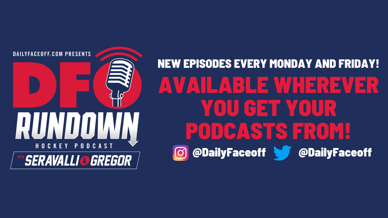 The DFO Rundown – Ep. 111: Goaltending woes, Eichel’s shot at the Sabres & the great term debate!