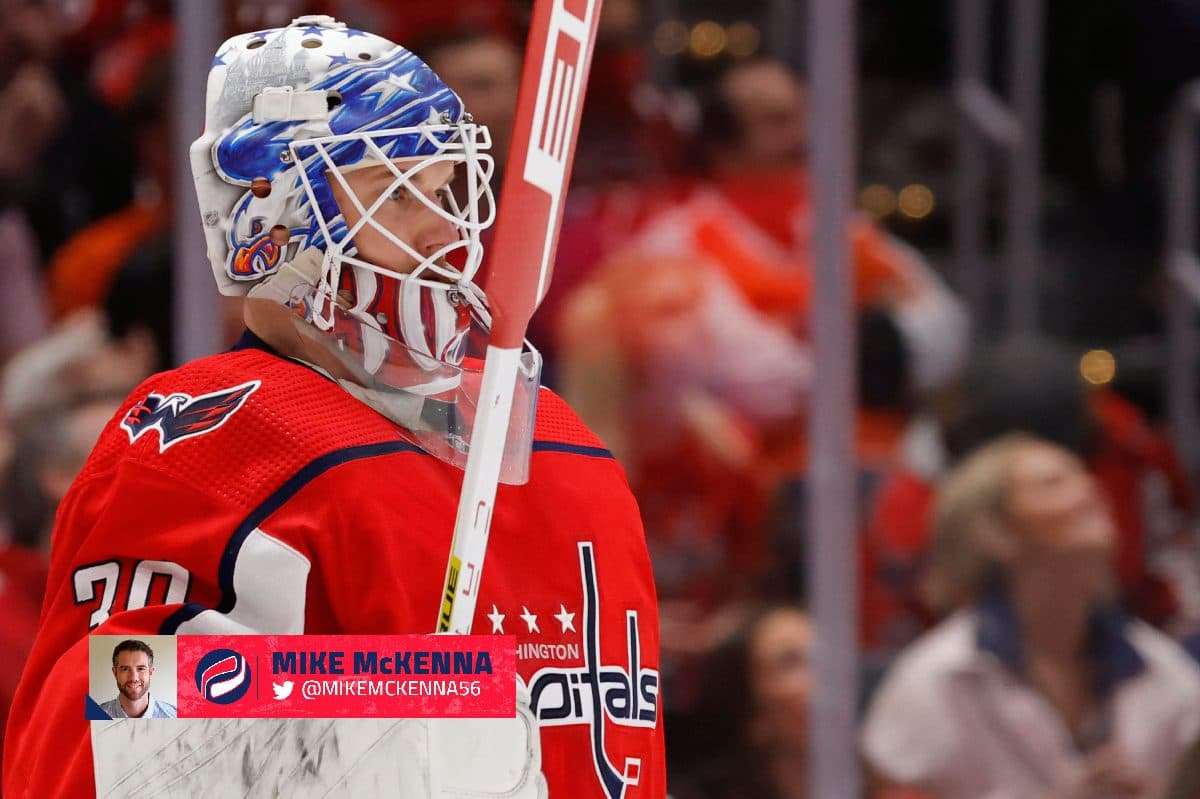 McKenna’s Matchup of the Day: April 20 – Ilya Samsonov vs. Robin Lehner