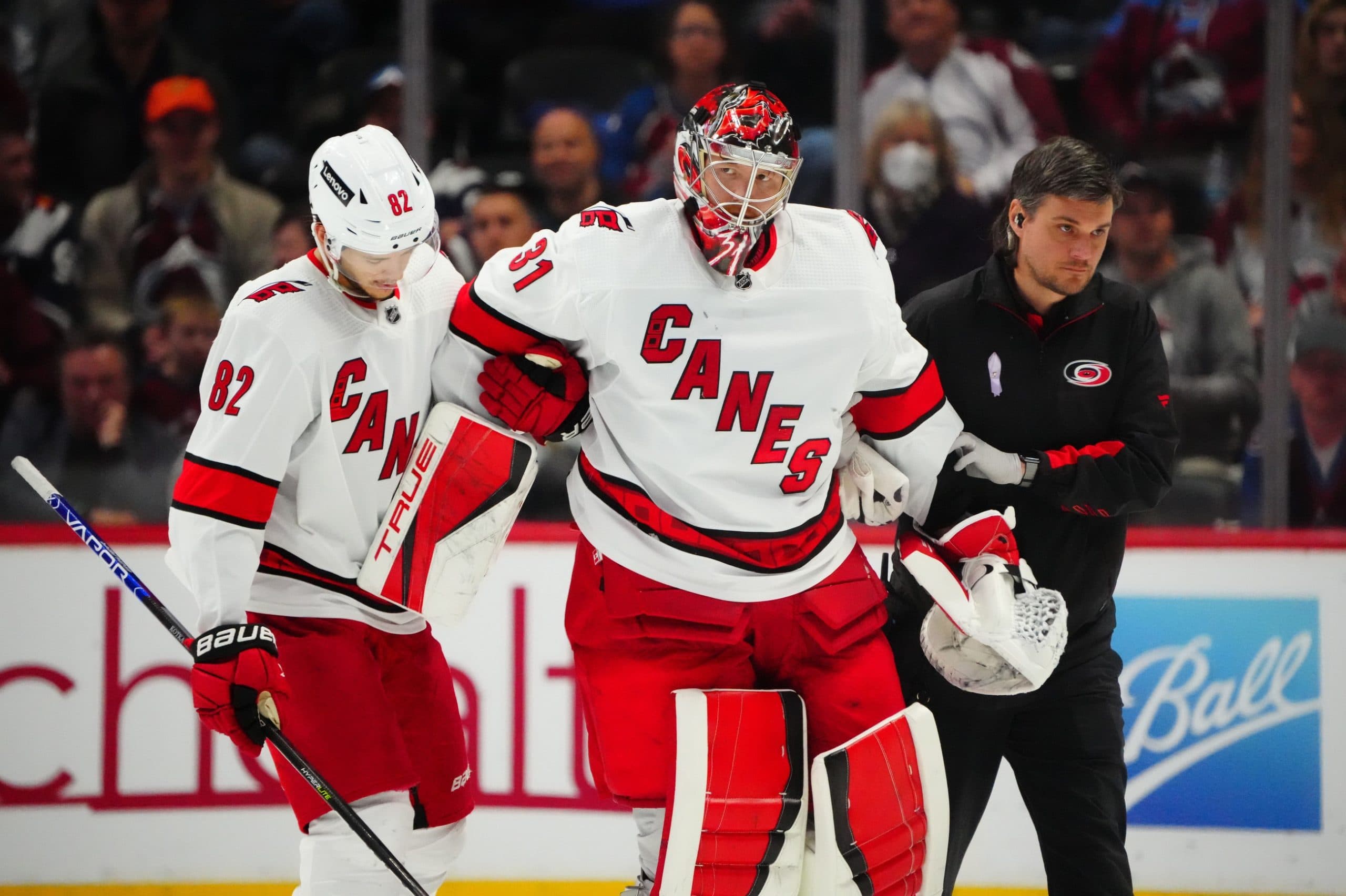Carolina Hurricanes goalie Frederik Andersen to get MRI