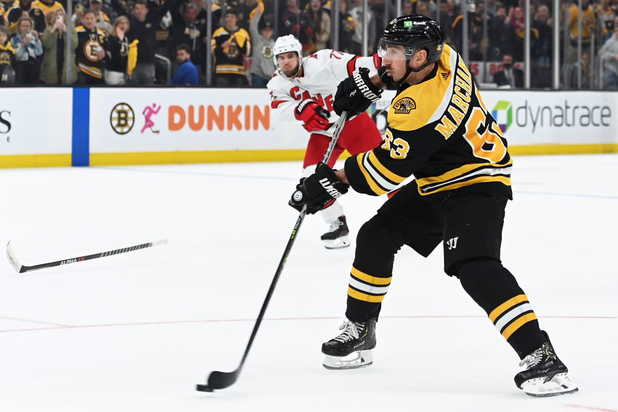 Boston Bruins’ Brad Marchand to make season debut against Red Wings