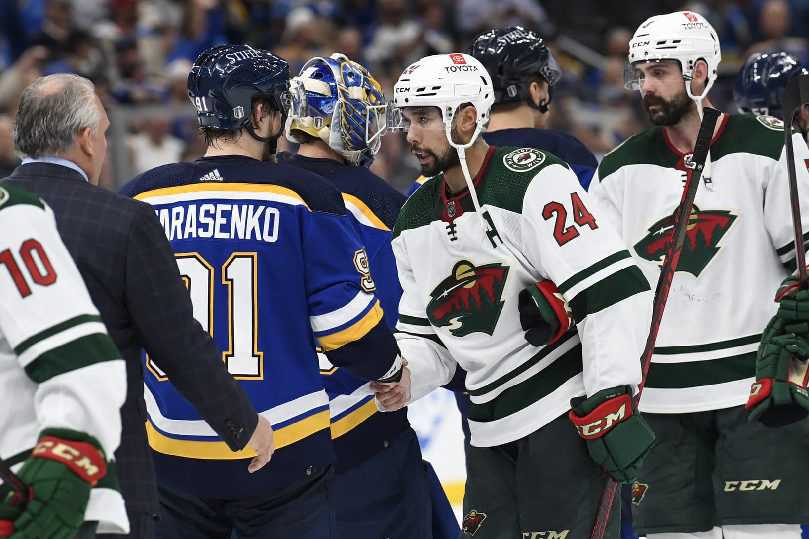 Stanley Cup Playoffs Day 11: Blues defeat Wild, move on to face Avs in second round