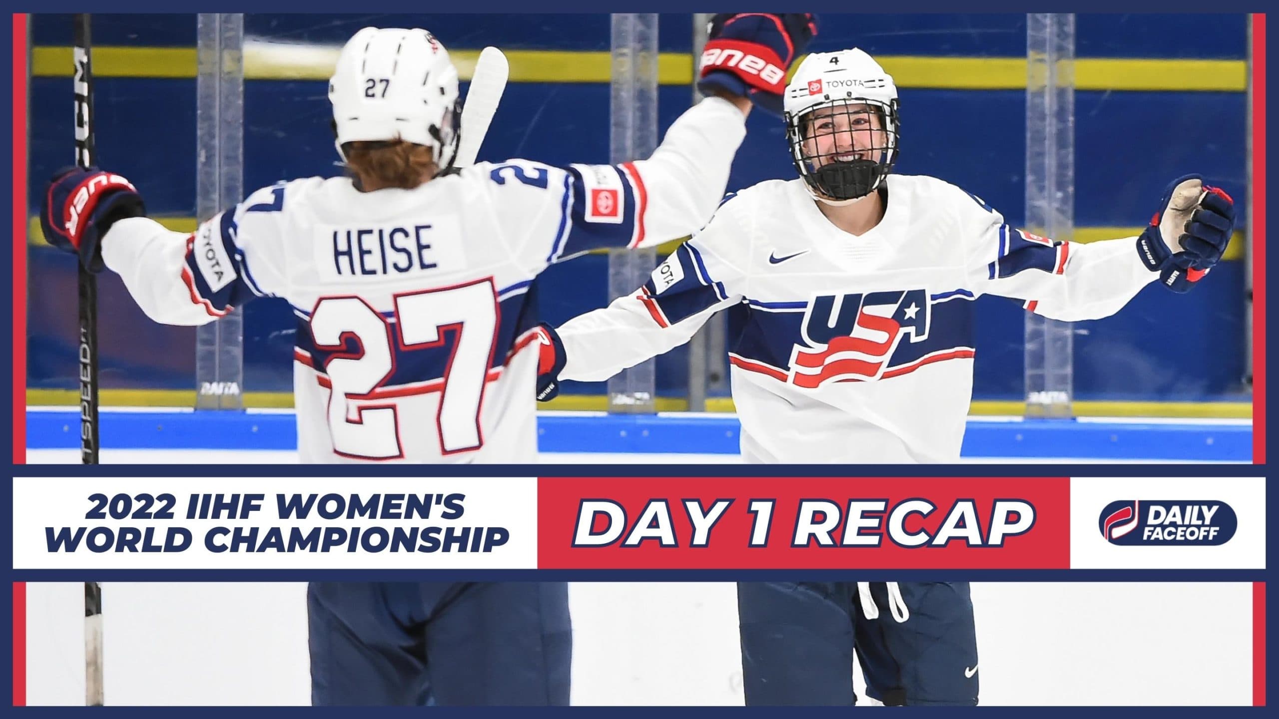 Women’s Worlds Day 1 Recap: Taylor Heise’s five assists pace Team USA in blowout win