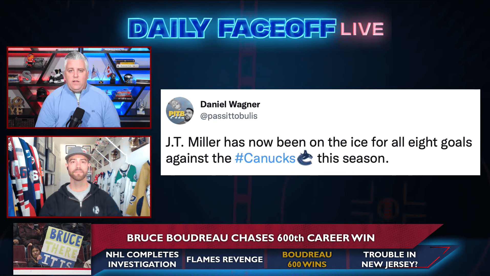 Daily Faceoff Live: Breaking down the Canucks’ 0-2 start