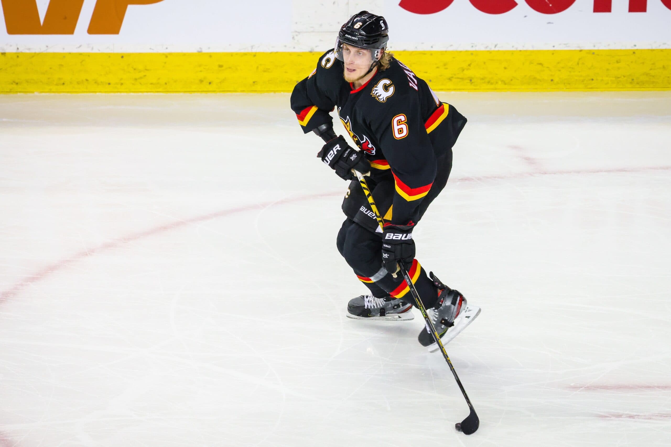 Arizona Coyotes claim Juuso Valimaki off waivers from Calgary Flames