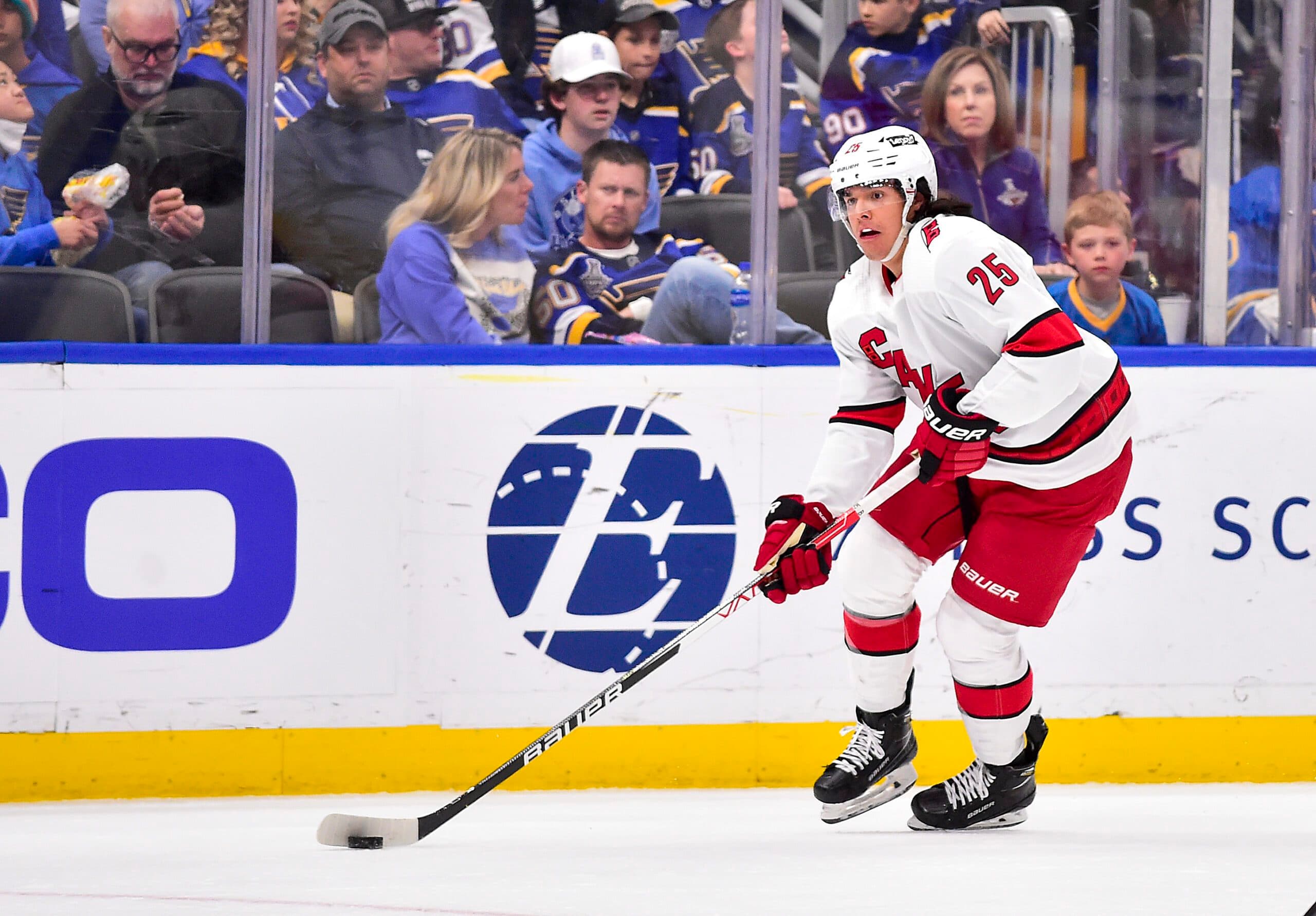Vancouver Canucks acquire defenseman Ethan Bear from the Carolina Hurricanes