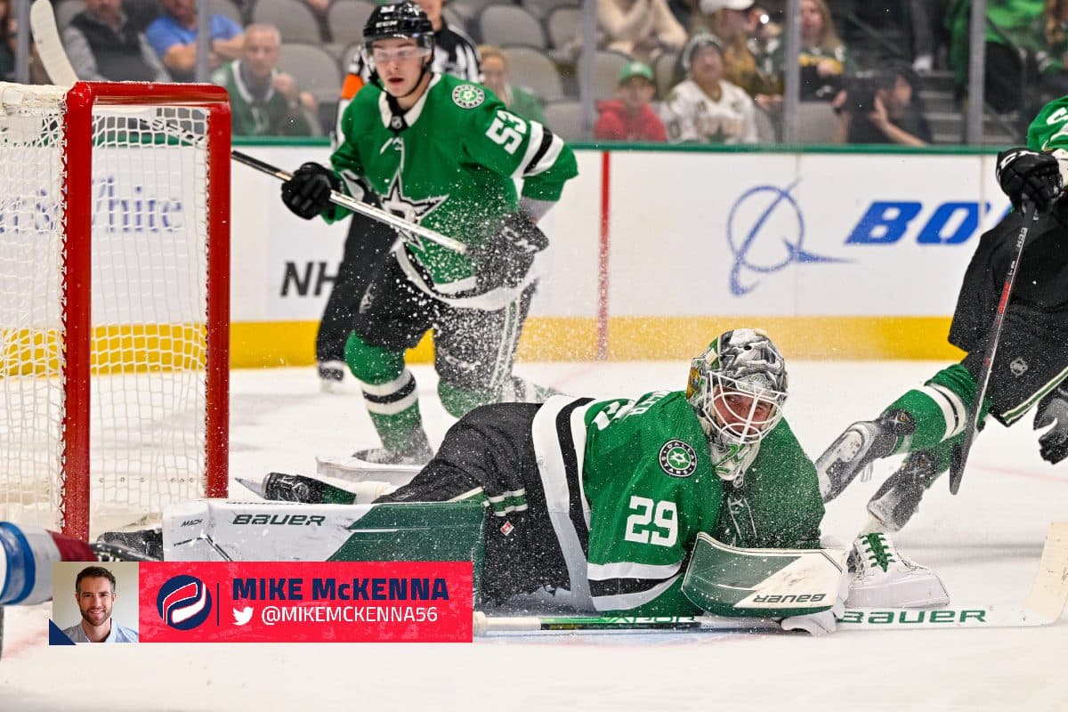 McKenna’s Matchup of the Day: Oct. 13 – Jake Oettinger vs. Juuse Saros