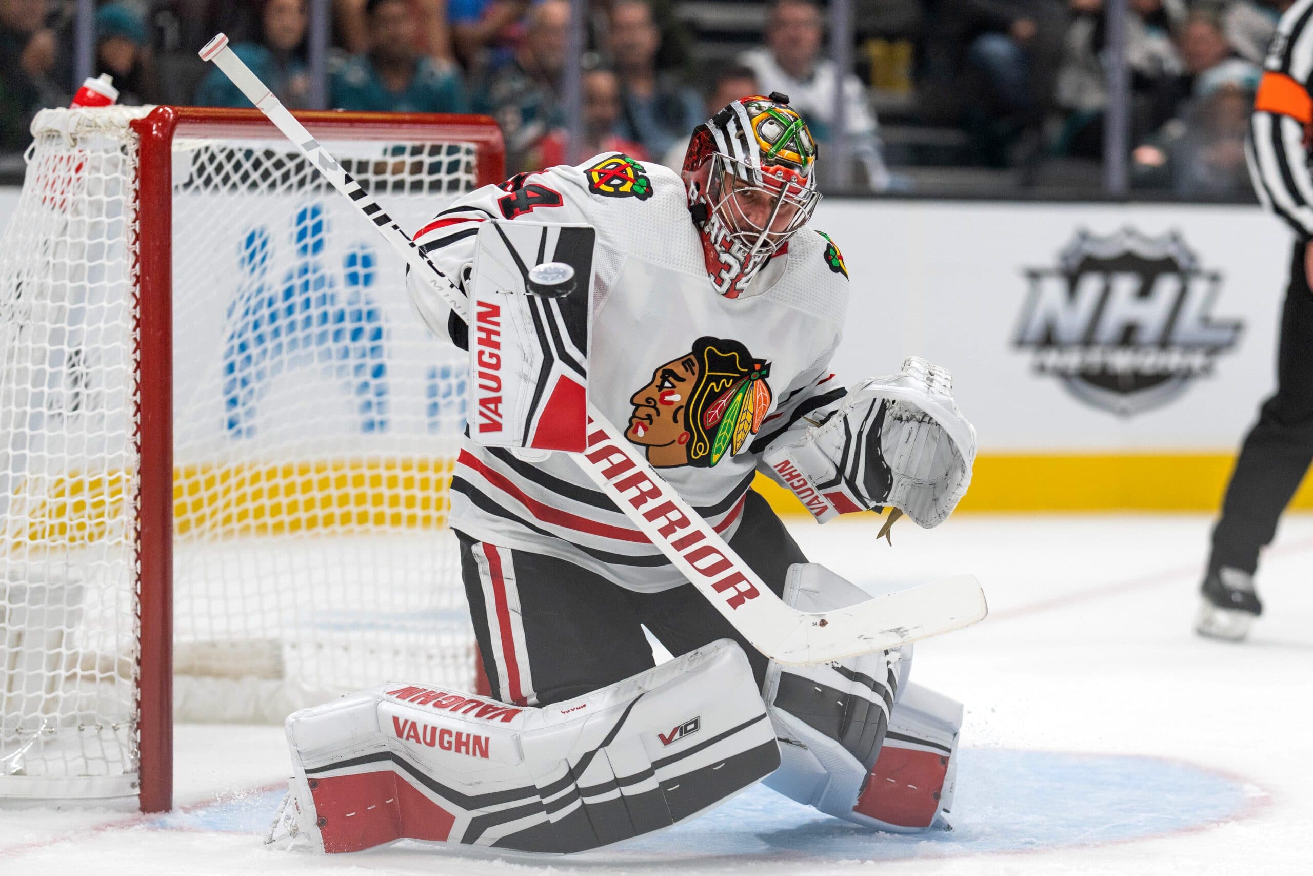 Chicago Blackhawks announce Petr Mrazek will enter the injured reserve