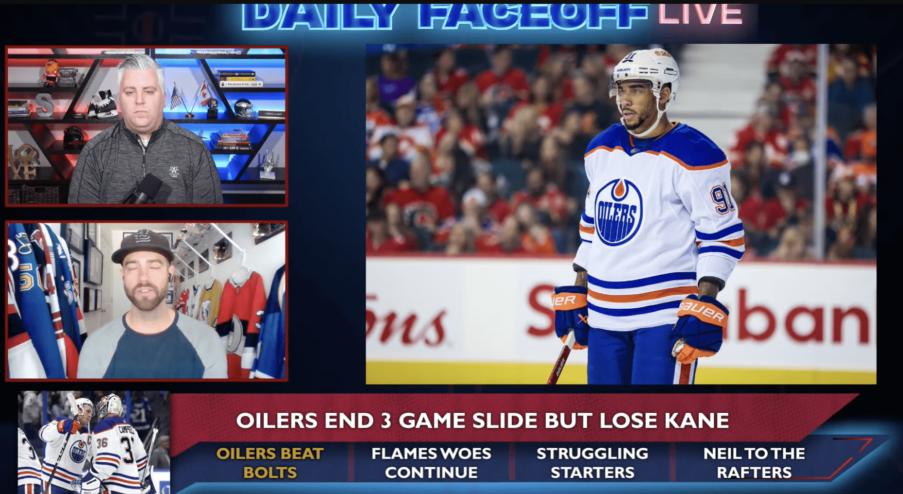 Daily Faceoff Live: Can players better protect themselves from skate injuries?