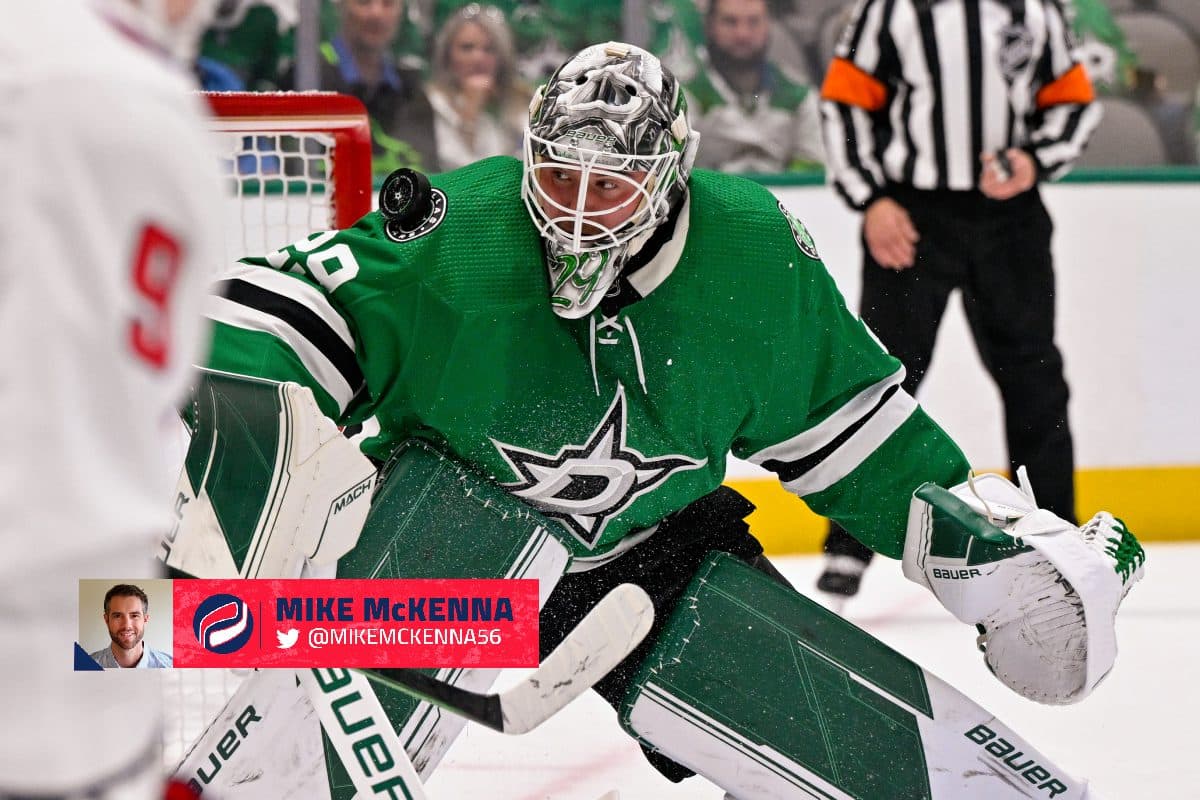 McKenna’s Matchup of the Day: Nov. 11 – James Reimer vs. Jake Oettinger