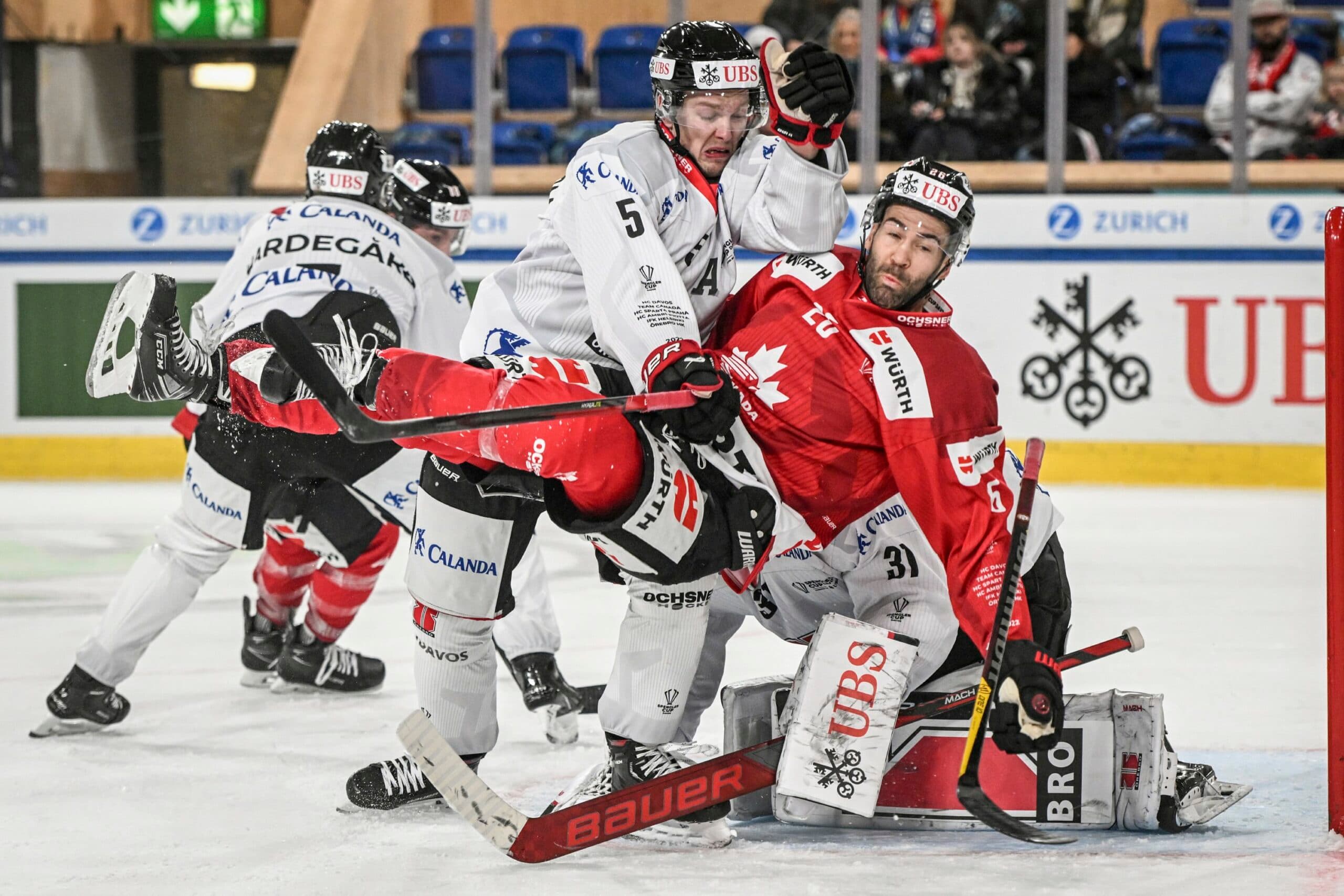 Spengler Cup roundup: Canada, HIFK eliminated in quarterfinals
