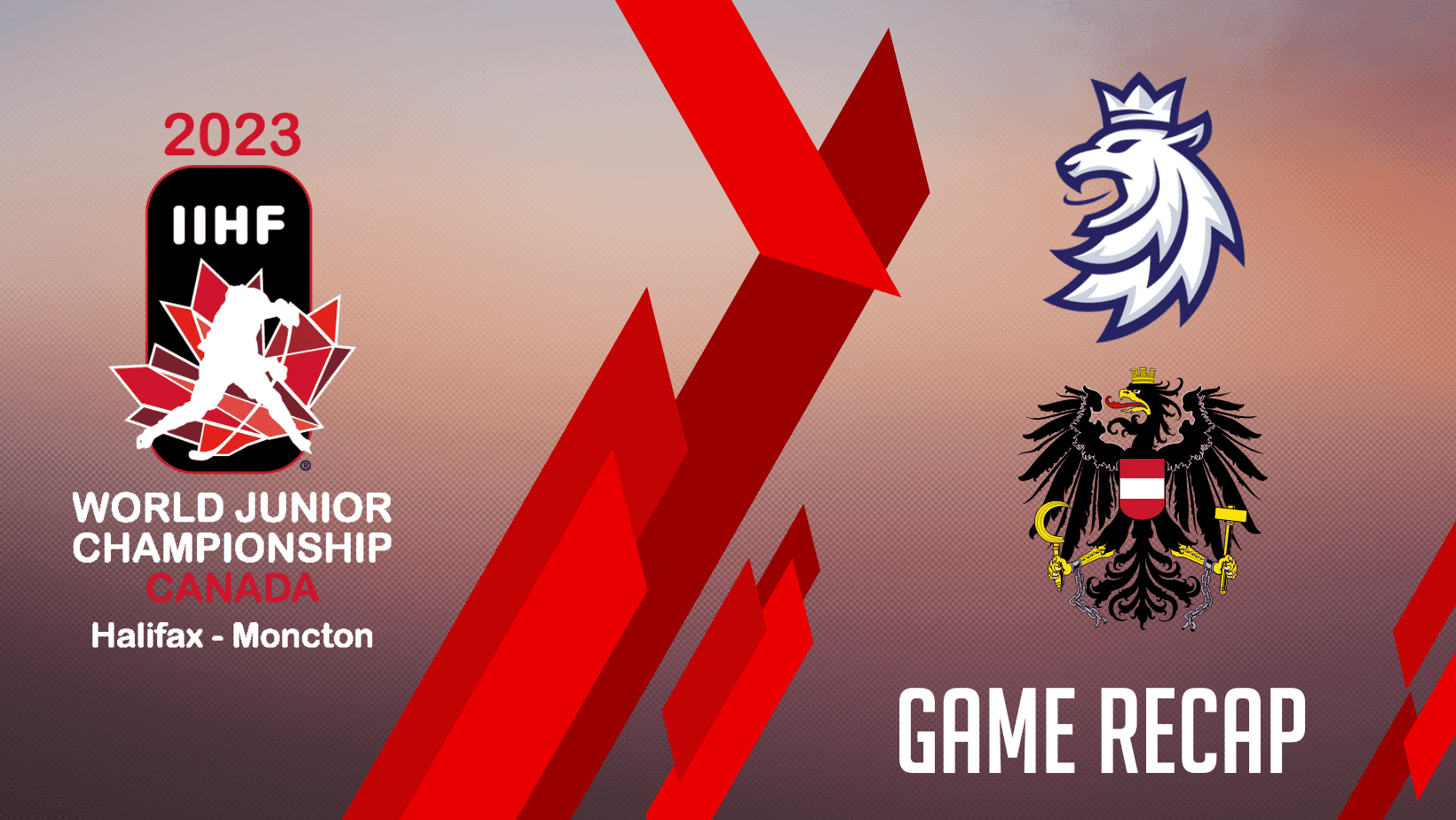 Czechia crushes Austria in shutout world junior victory