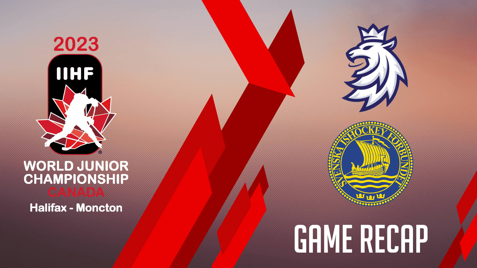 Sweden edges Czechia in Group A world juniors thriller