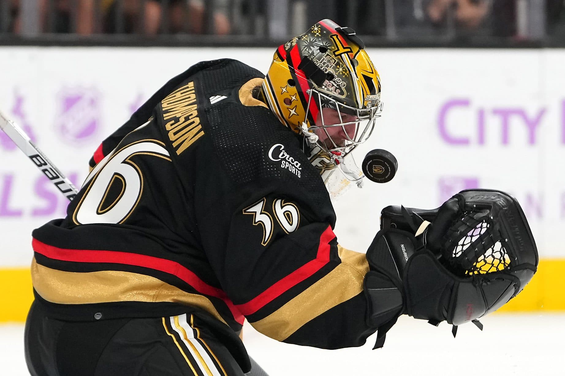 Vegas Golden Knights’ Logan Thompson out week-to-week with lower-body injury