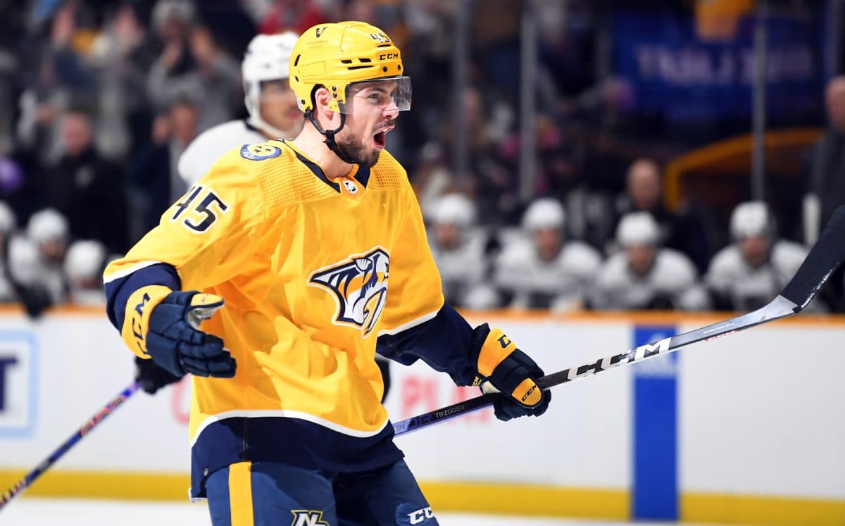 Nashville Predators’ Alexandre Carrier out four to six weeks with upper-body injury