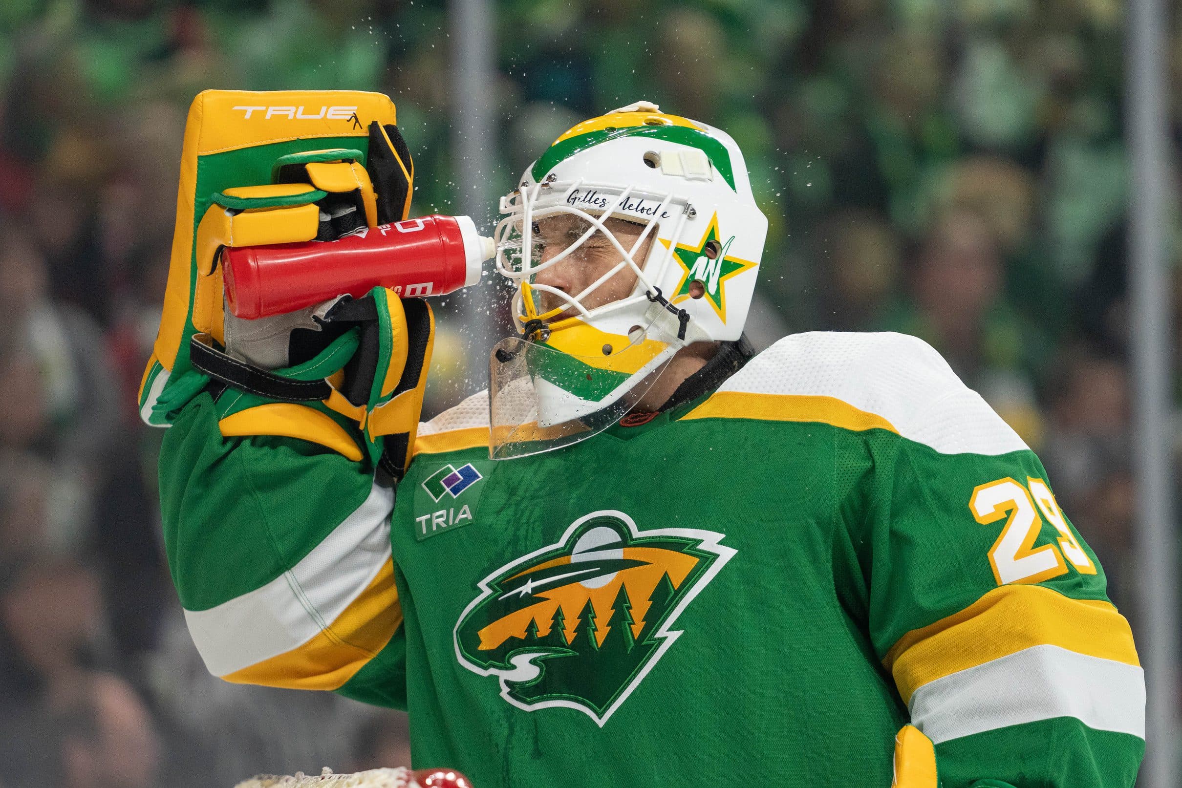 Is Marc-Andre Fleury still the Minnesota Wild’s Game 1 playoff starter?