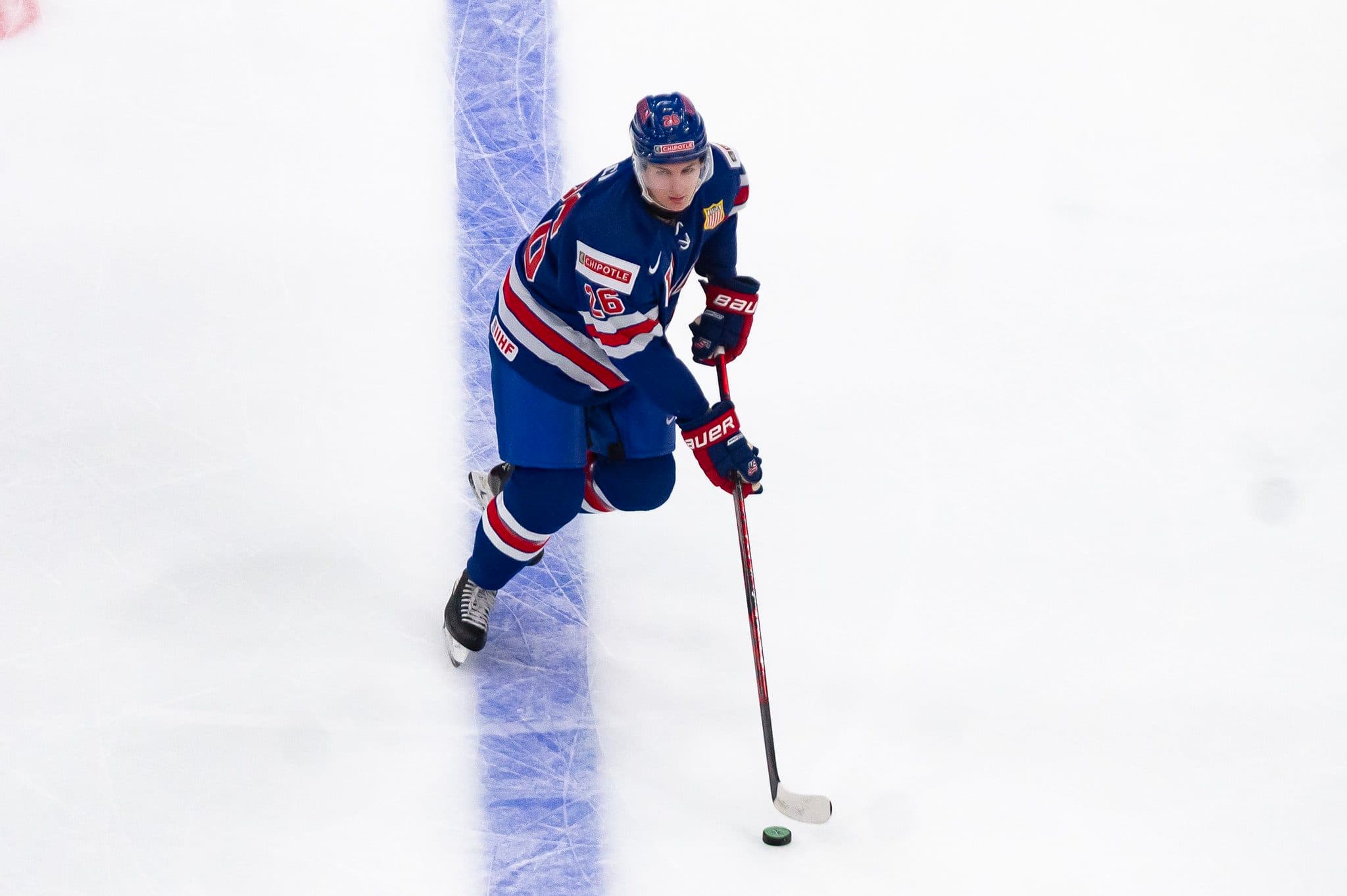 Hunter McKown (Steven Ellis/Daily Faceoff)