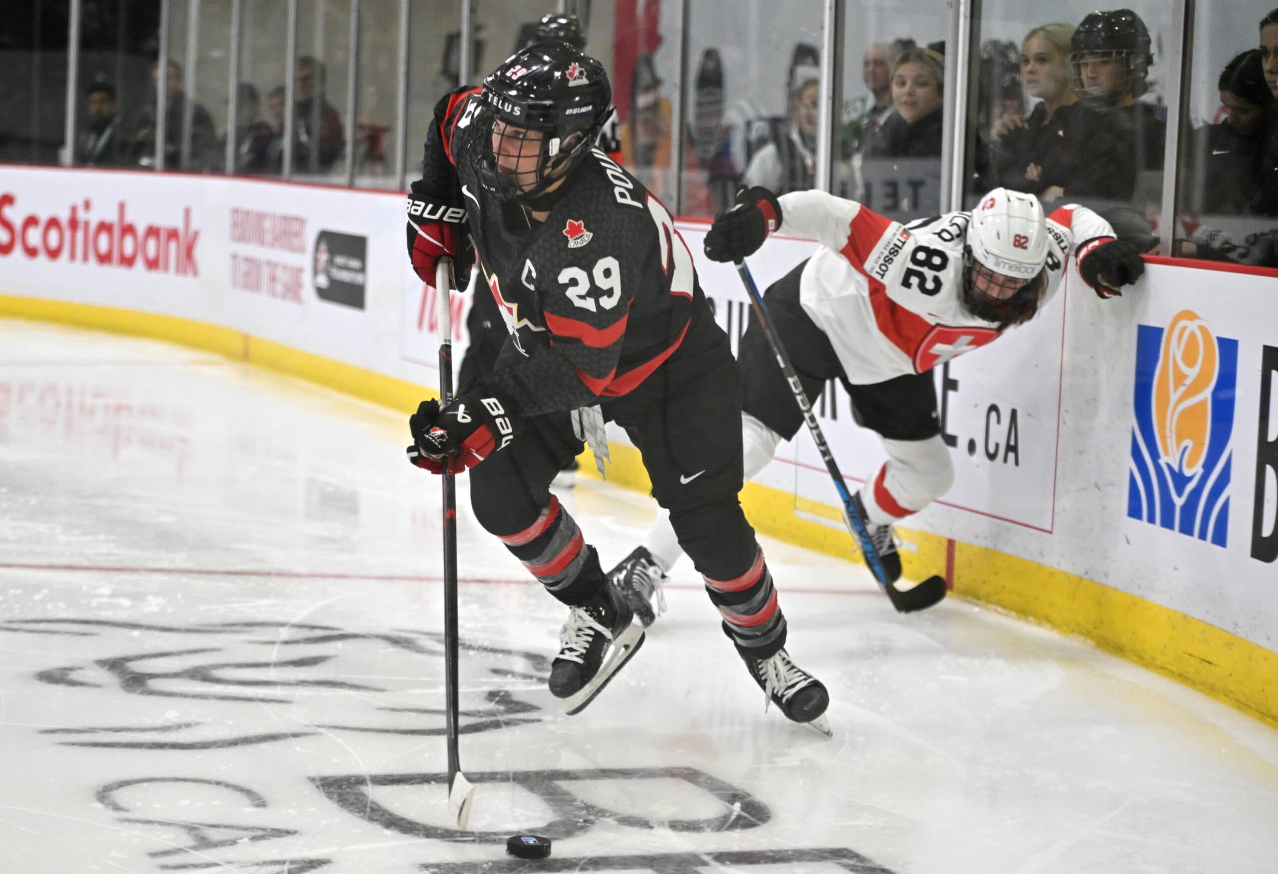 Women’s Worlds: Team Canada star Marie-Philip Poulin scores 100th international goal